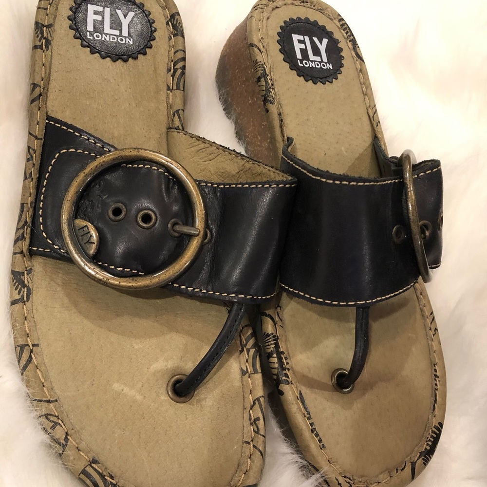 Fly London Buckle Sandals